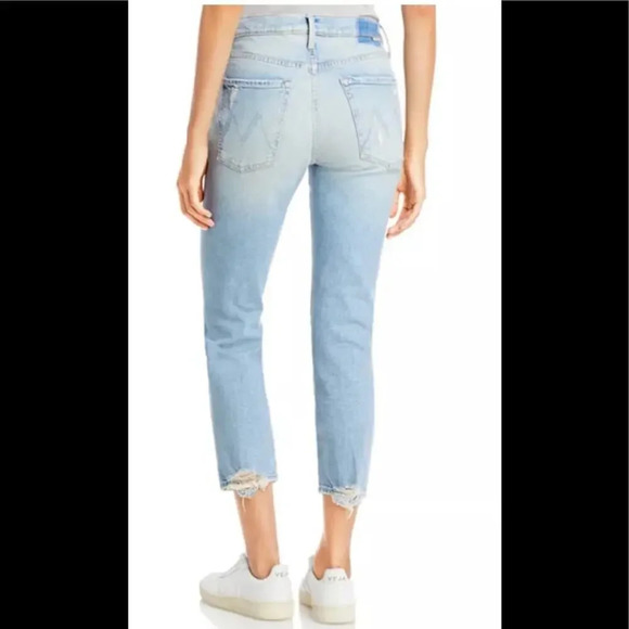 MOTHER  Superior Jeans The Scrapper Ankle Bless You, Again! Size 31 - Picture 3 of 11